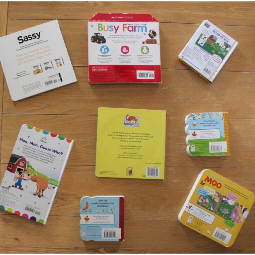 (8 Piece) Preowned Interactive Board Book Lot - Picture 10 of 10